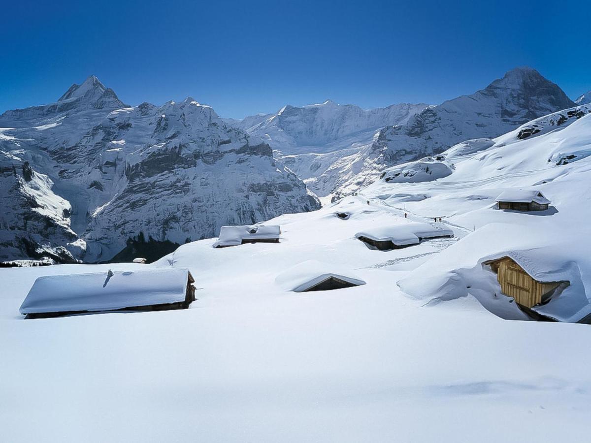 Apartment Chalet Abendrot Apartments-27 By Interhome Grindelwald Exterior foto